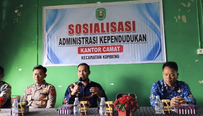 Pemerintah Kecamatan Kombeng Gelar Sosialisasi Adminduk
